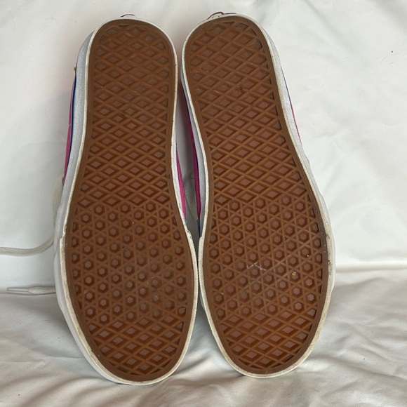 VANS SK8-Hi Top Suede Skater Shoe - Bright Colorblock Men 7 Women 8.5 - Picture 9 of 13